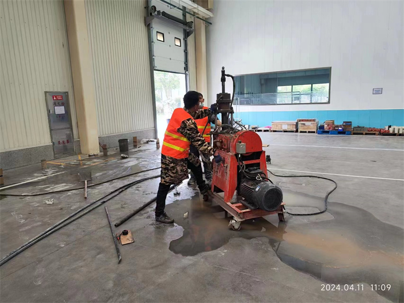 绥化厂房地面下沉塌陷注浆加固施工